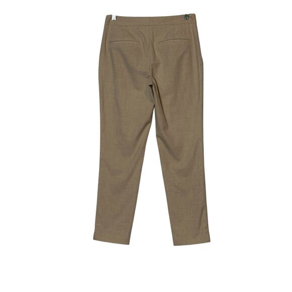 ZARA beige straight legs flat front pants size 2 - Picture 10 of 11